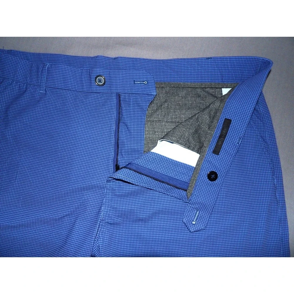 GREYSON MONTAUK‎ Blue Check Stretch 10
